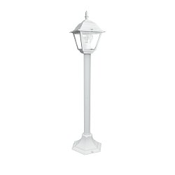 Obrázek pro produkt Sloupkové svítidlo PALETTO ROMA bílá, 1xE27, IP44, 104 x 14,6 x 14,6 cm - FANEUROPE