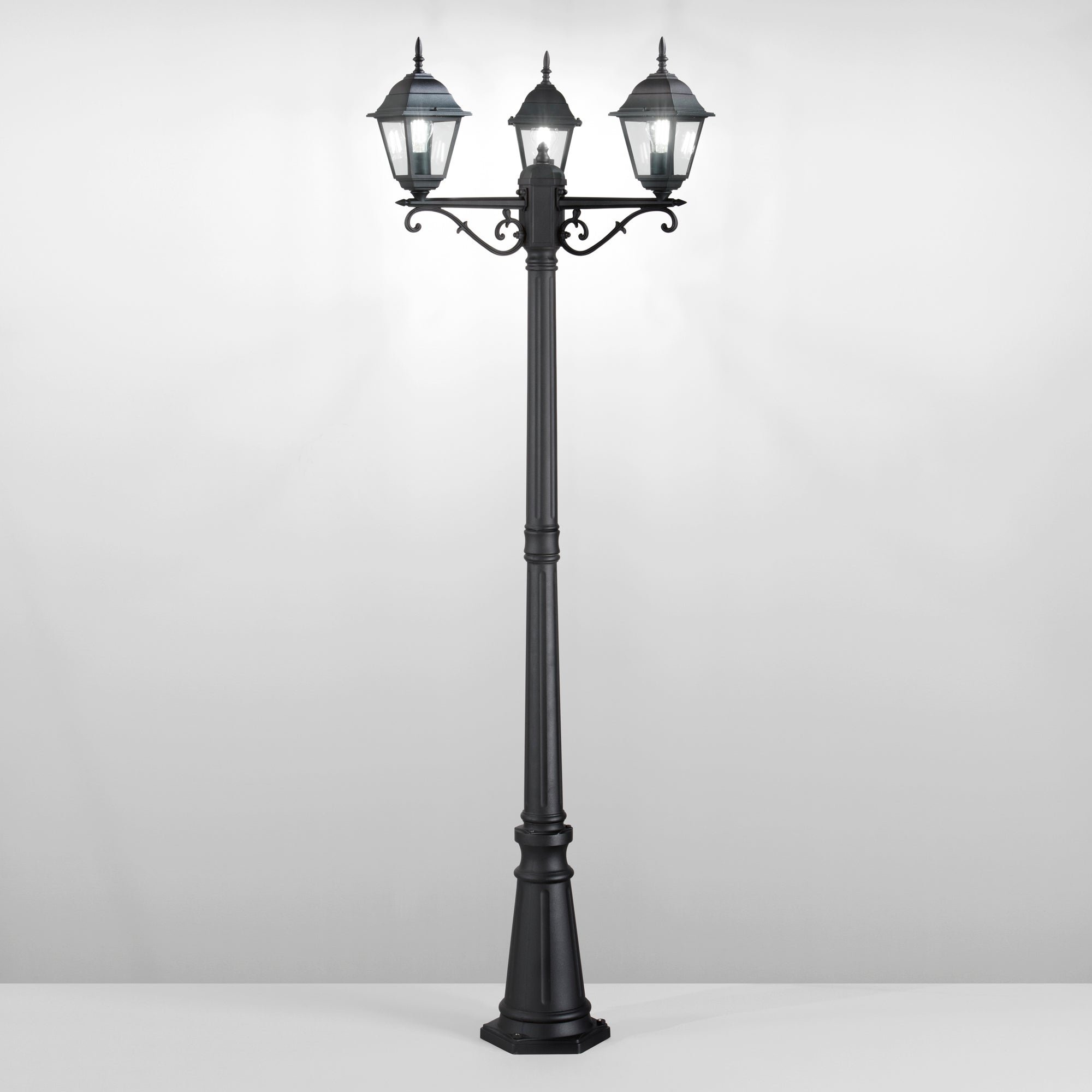 Obrázek produktu Sloupkové svítidlo PALO ROMA černá, 3xE27, IP44, 190 x 70 cm - FANEUROPE 2 Obrázek produktu Sloupkové svítidlo PALO ROMA černá, 3xE27, IP44, 190 x 70 cm - FANEUROPE 2