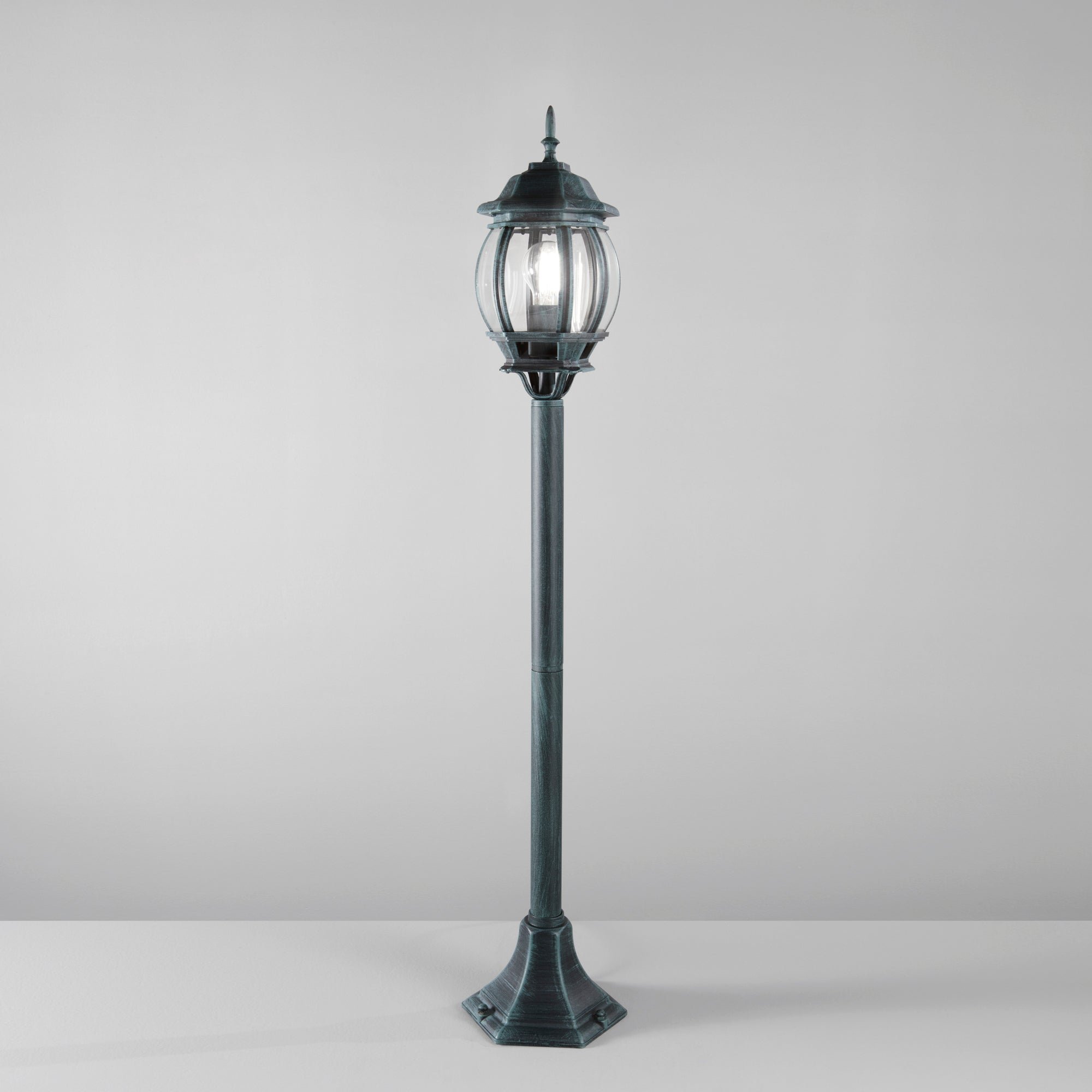 Obrázek produktu Sloupkové svítidlo PALETTO SANTIAGO černá/zelená, 1xE27, IP44, 110,3 x 21 cm - FANEUROPE 2 Obrázek produktu Sloupkové svítidlo PALETTO SANTIAGO černá/zelená, 1xE27, IP44, 110,3 x 21 cm - FANEUROPE 2