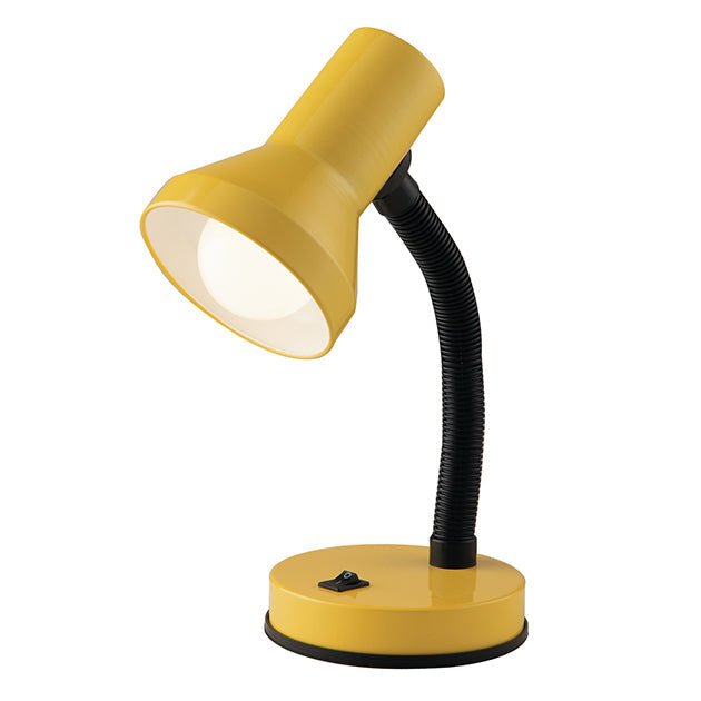 FAN LDT032-GIALLA Stolní lampa LDT032, žlutá, 1xE27, 14,5 x 34,5 cm - FANEUROPE