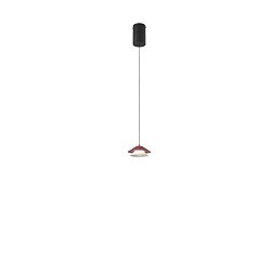 Obrázek pro produkt Závěsné LED svítidlo Atreo červeno-béžový kov/hliník, 5 W, 3000 K, průměr 13 x dl. 200 cm - FANEUROPE