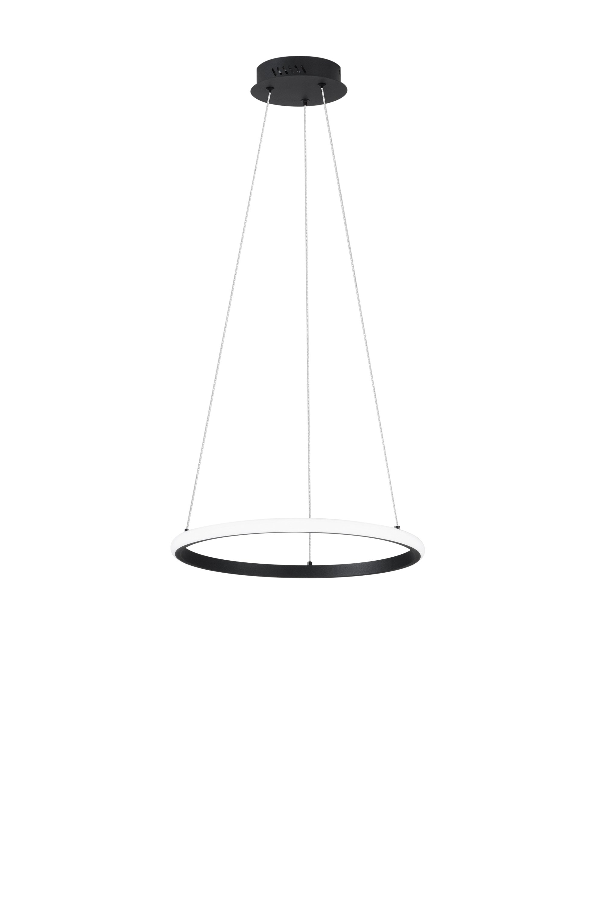 FAN LED-AXIS-S40-NER Závěsné LED svítidlo Axis černá, 20 W, 3650 lm, CCT, 40 x 150 cm - FANEUROPE