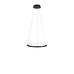 Obrázek pro produkt Závěsné LED svítidlo Axis černá, 20 W, 3650 lm, CCT, 40 x 150 cm - FANEUROPE