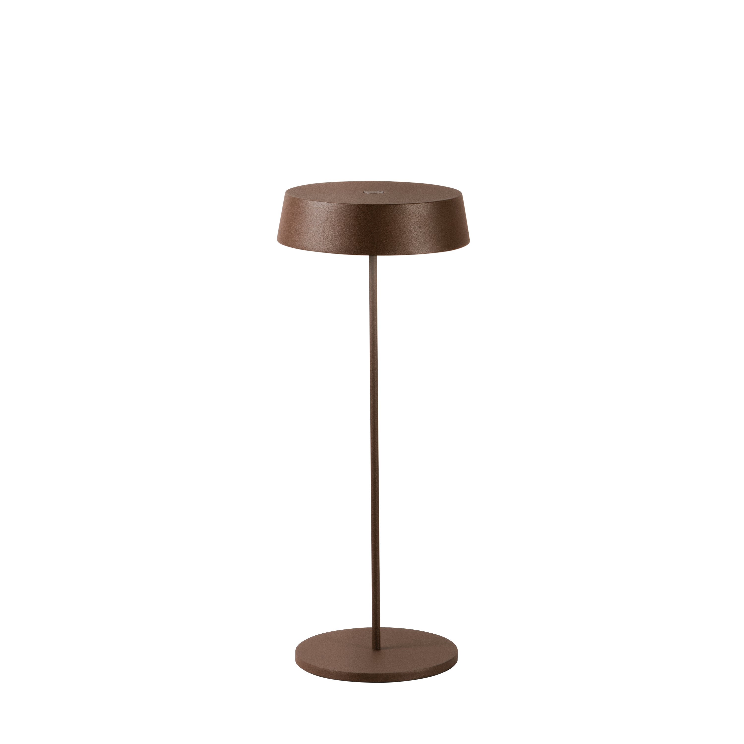 FAN LED-COCKTAIL-BRO Nabíjecí venkovní stolní svítidlo COCKTAIL bronz, hliník, 20,2 W, 192 lm, 3000 K, stmívatelné, IP54, 29,5 x 12 x 12 cm - FANEUROPE