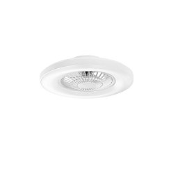 Obrázek pro produkt Stropní svítidlo Garbin bílý LED ventilátor 40 W, 5500 lm, CCT stmívatelné, s RF dálkovým ovladačem a Bluetooth reproduktorem, 1 - FANEUROPE