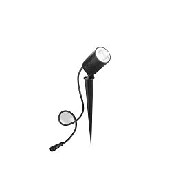 Obrázek pro produkt LED reflektor Haydon černý, 15 W, CCT 3000/4000/6500 K, IP67, s kolíkem - FANEUROPE