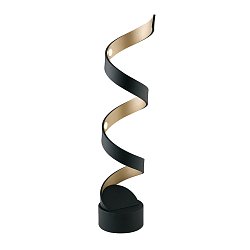 Obrázek pro produkt Stolní lampa LUME LED HELIX černá, 12 W, 740 lm, 4000 K, 14,5 x 14,5 x 66 cm - FANEUROPE