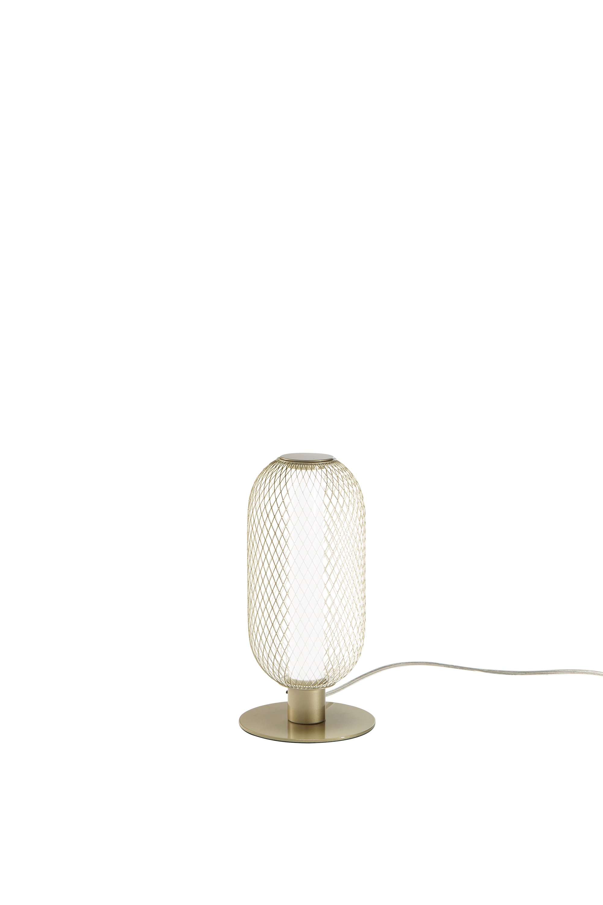 FAN LED-INKAS-L-ORO Stolní LED lampa Inkas (zlatá, kov) 11 W, 1260 lm, CCT 3000 / 3500 / 4000 K, 28 x 14 cm - FANEUROPE