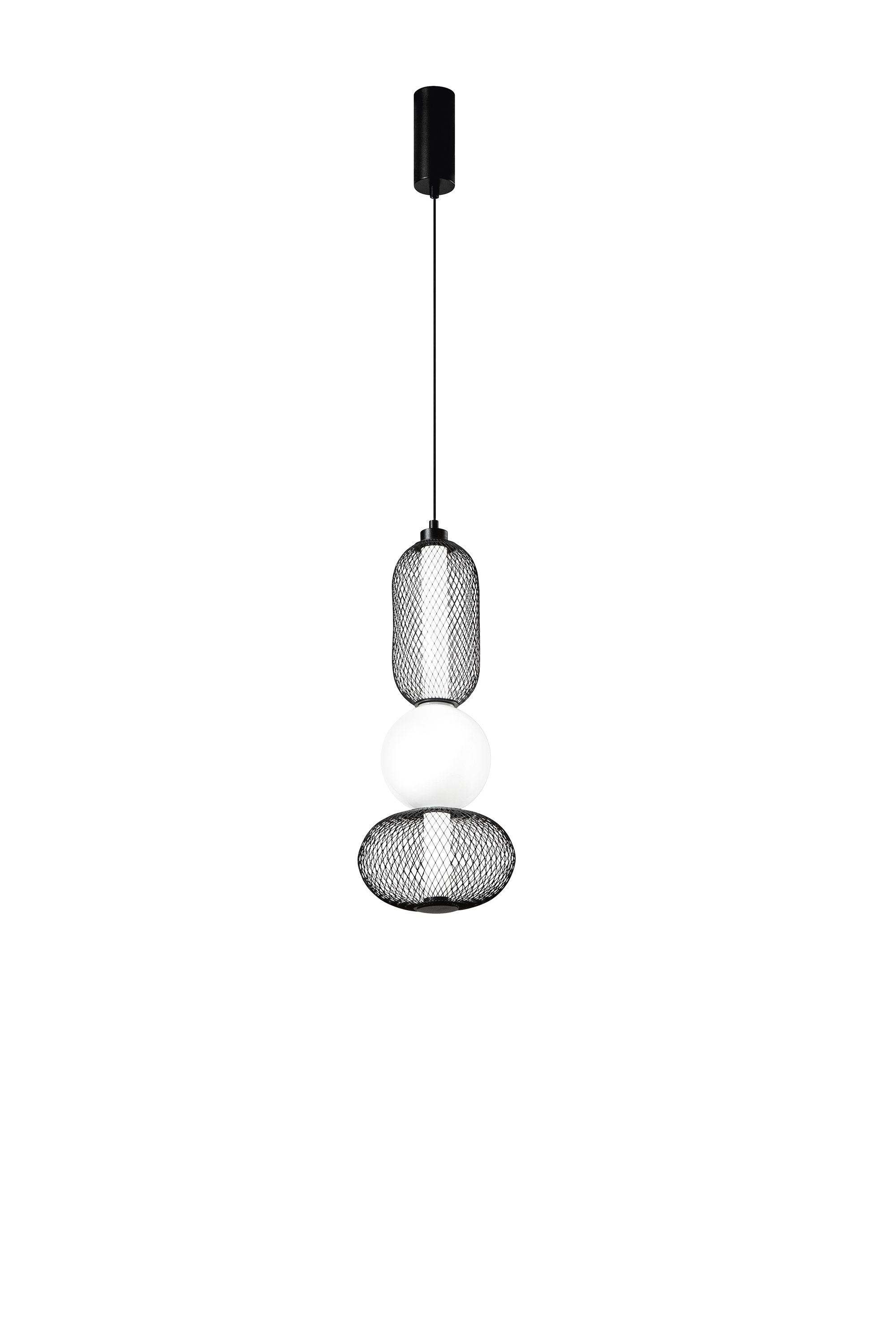 FAN LED-INKAS-S3-NER Závěsné LED svítidlo Inkas černé 21W 2460lm CCT 3000/3500/4000K 22 x 227 cm - FANEUROPE