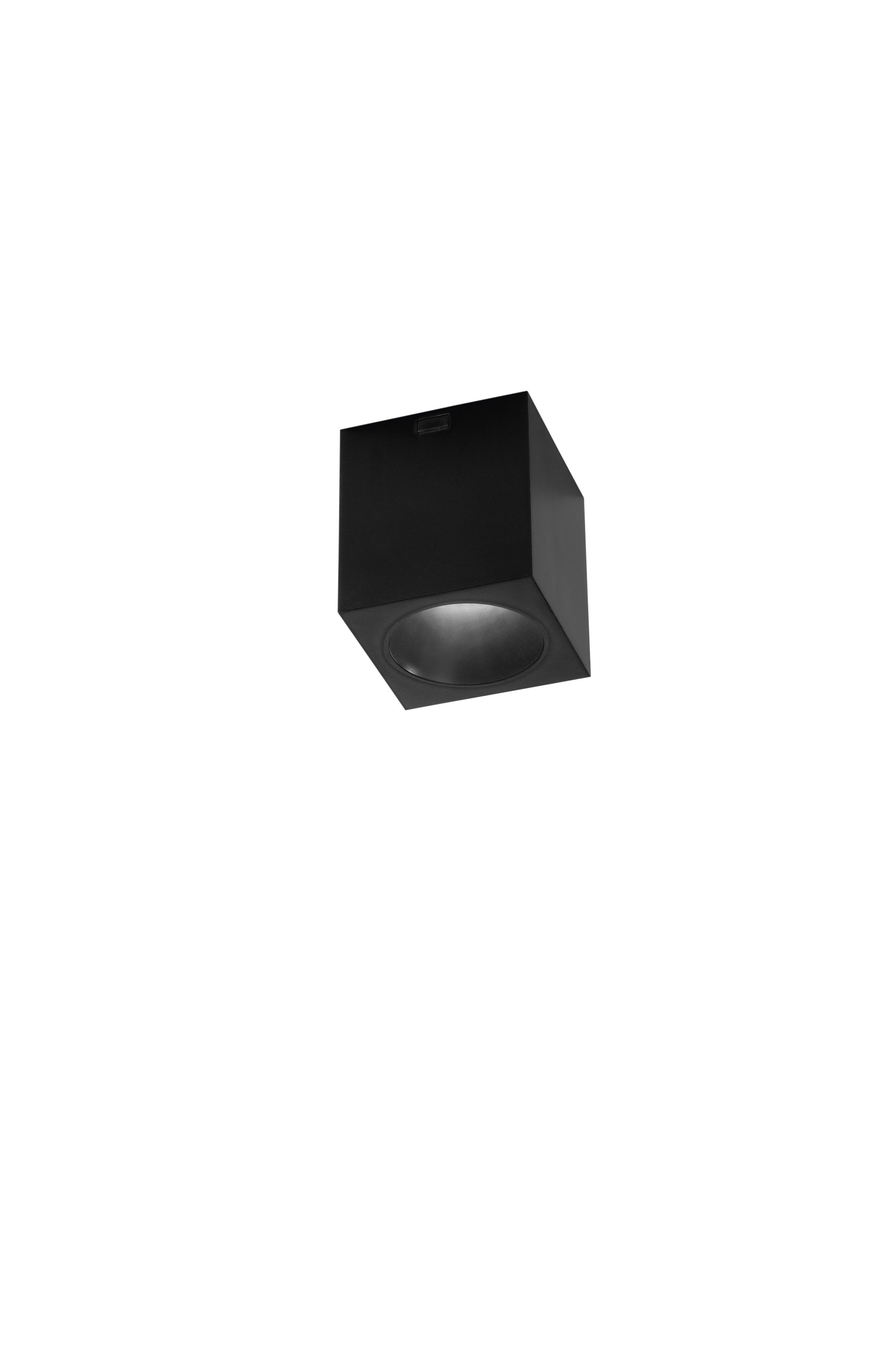 FAN LED-MANOR-Q-NER Stropní LED svítidlo Manor (čtvercové, černé) 7 W, 820 lm, CCT 3000 / 4200 / 6500 K, 9 x 9 x 10 cm - FANEUROPE