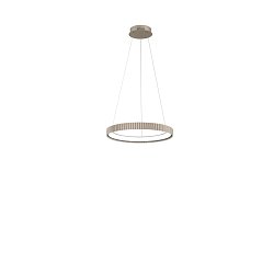 Obrázek pro produkt Závěsné LED svítidlo Nike (zlaté, kov) 40 W, 5840 lm, DIP‑CCT 2700 / 3200 / 4000 K, pr. 49 x 150 cm - FANEUROPE