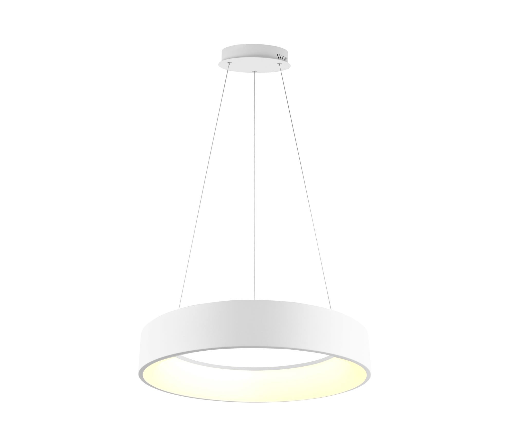 FAN LED-NOAH-S60-BCO Závěsné svítidlo LED NOAH bílá 60 W 8000 lm CCT 60 x 60 x 150 cm - FANEUROPE