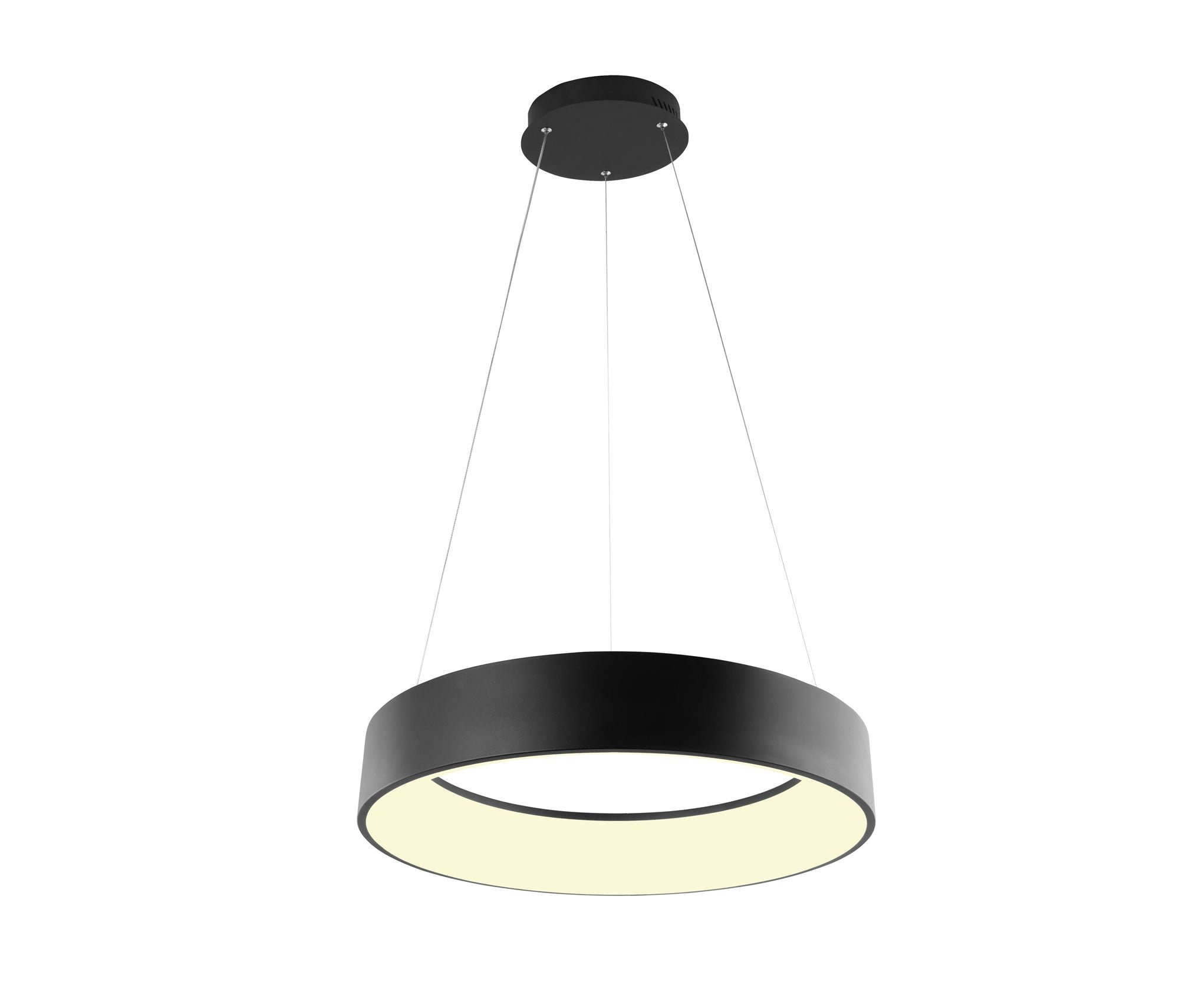 FAN LED-NOAH-S60-NER Závěsné svítidlo LED NOAH černá 60 W 8000 lm CCT 60 x 60 x 150 cm - FANEUROPE