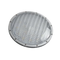 Obrázek pro produkt Žárovka LED PAR56 DC 24V průhledná polykarbonátová 21W RGB IP68 17,8 x 17,8 x 10,2 cm - FANEUROPE