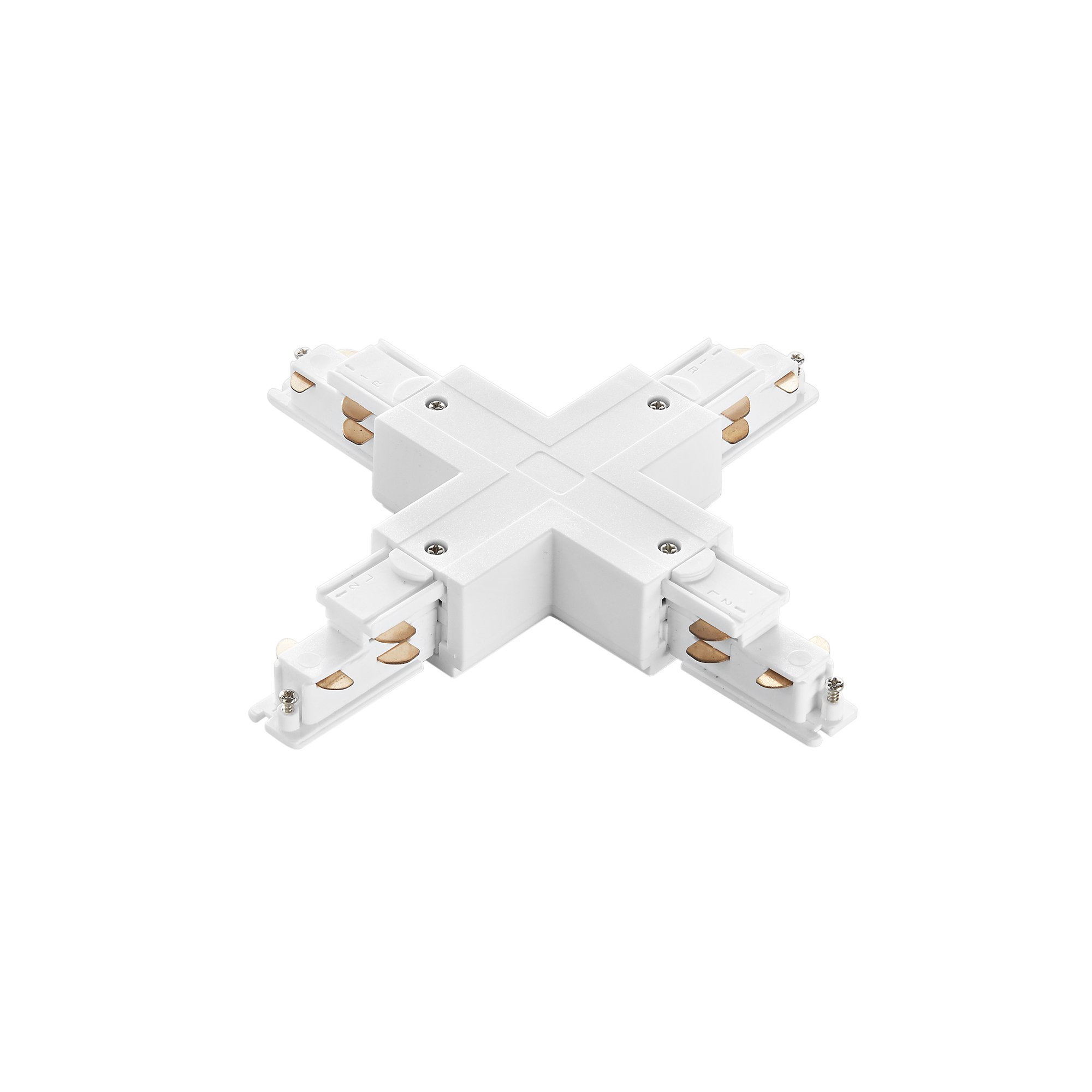 FAN LED-RAIL-X-DA-BCO Příslušenství křížové spojení (X‑spojení) pro šestivodičový DALI lištový systém, bílá - FANEUROPE (obrázek 3)