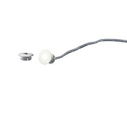 Obrázek pro produkt Vestavné LED svítidlo Starlight (DC 12 V, bílá + stříbrná) 0,2 W, 11 lm, 3000 K, se stříbrnou a bílou objímkou, 1,8 x 1,4 cm - FANEUROPE