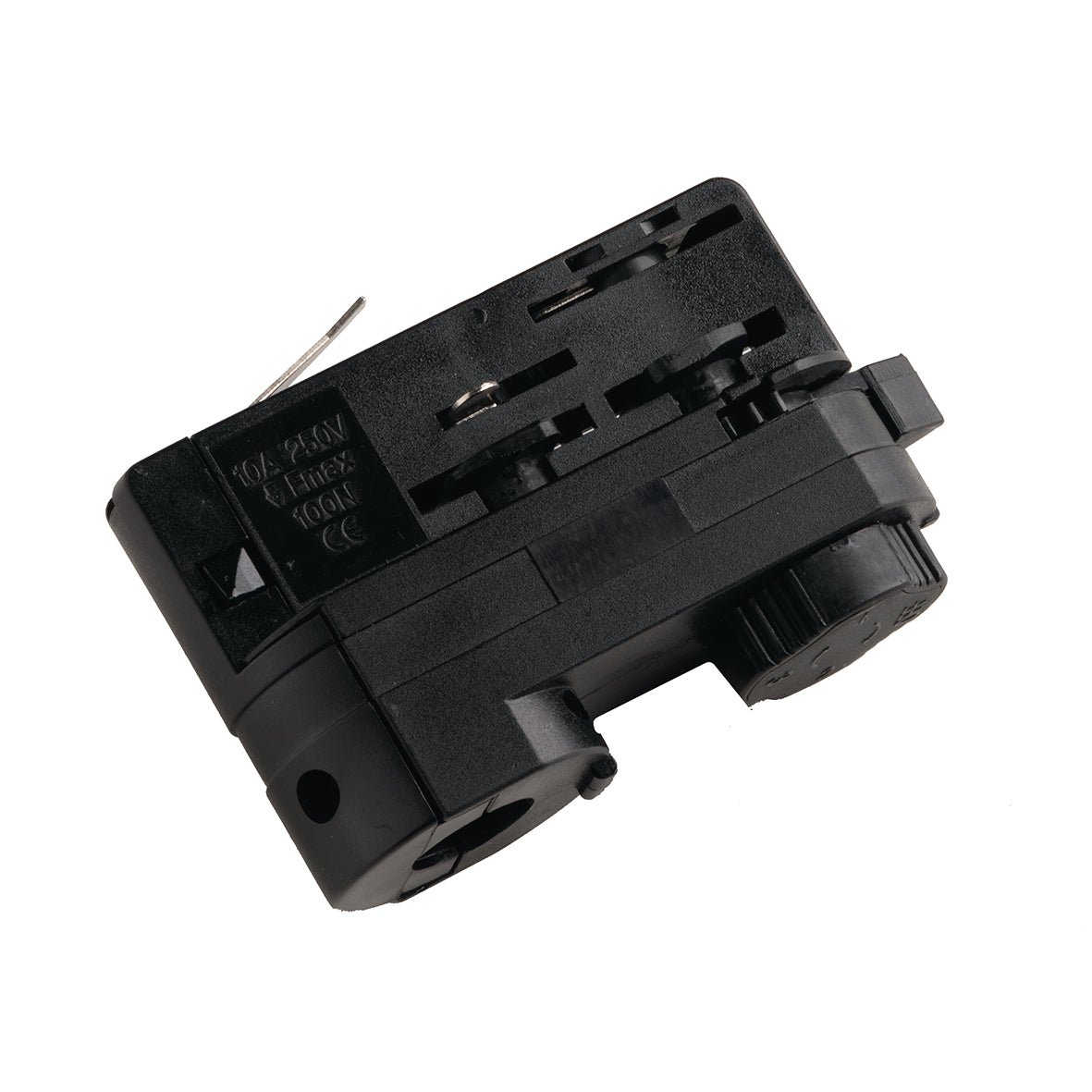 FAN LED-TRACK-ADAT NERO Příslušenství Adaptér, černá pro BINARIO 8,3x5,4x3,2 cm - FANEUROPE