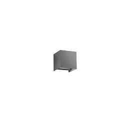 Obrázek pro produkt Nástěnné dvouúčelové LED svítidlo Alfa (šedé) 2 x 10 W, 1800 lm, CCT, IP54, 12 x 12 x 12 cm - FANEUROPE
