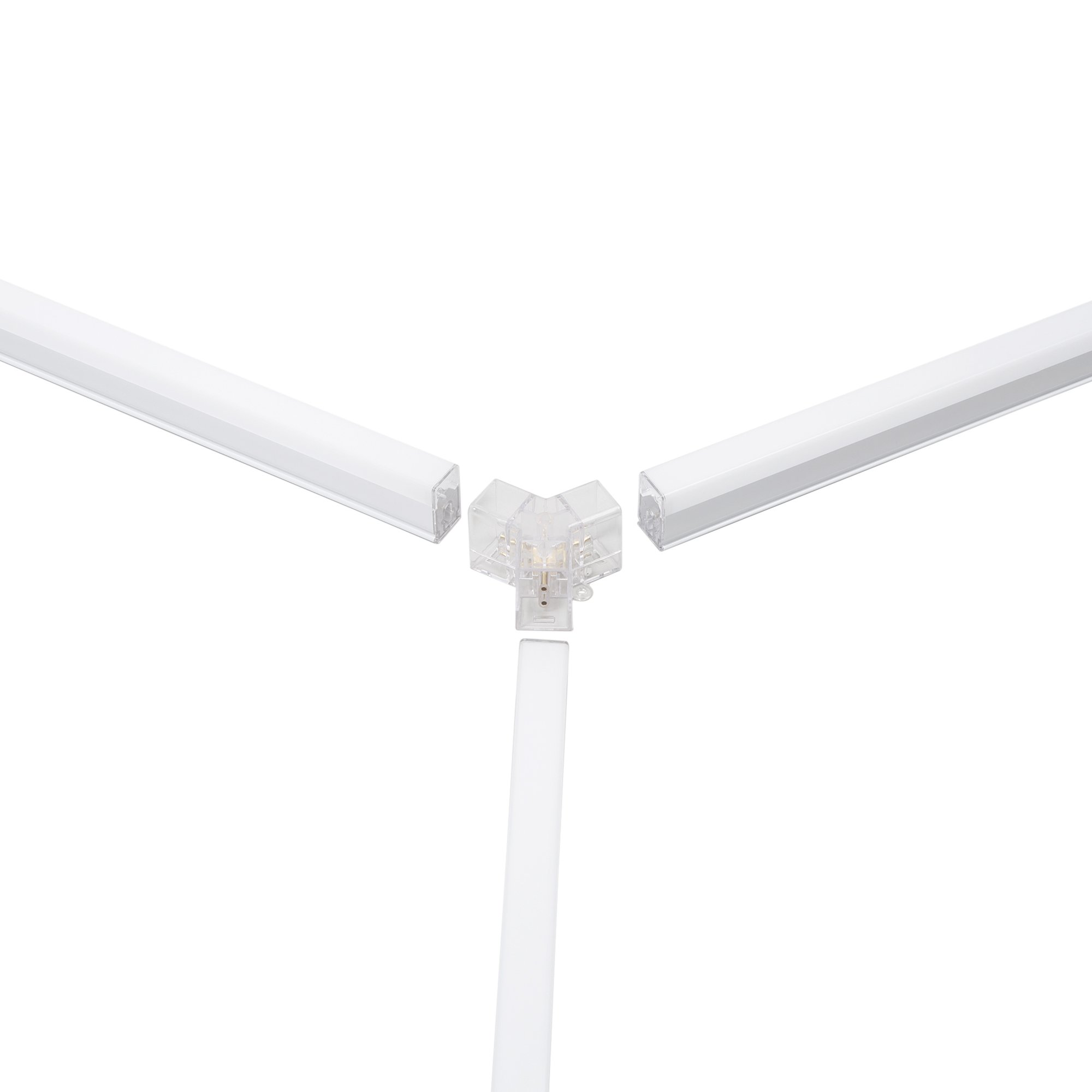 FAN LEDBAR-SHAPE-T120 Příslušenství SHAPE – vnitřní úhlová spojka 120° pro LED lištu SHAPE - FANEUROPE