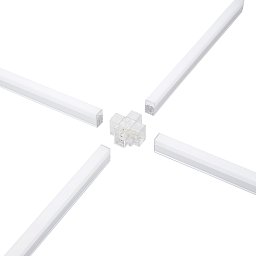 Obrázek pro produkt Příslušenství SHAPE – křížová spojka pro LED lištu SHAPE - FANEUROPE