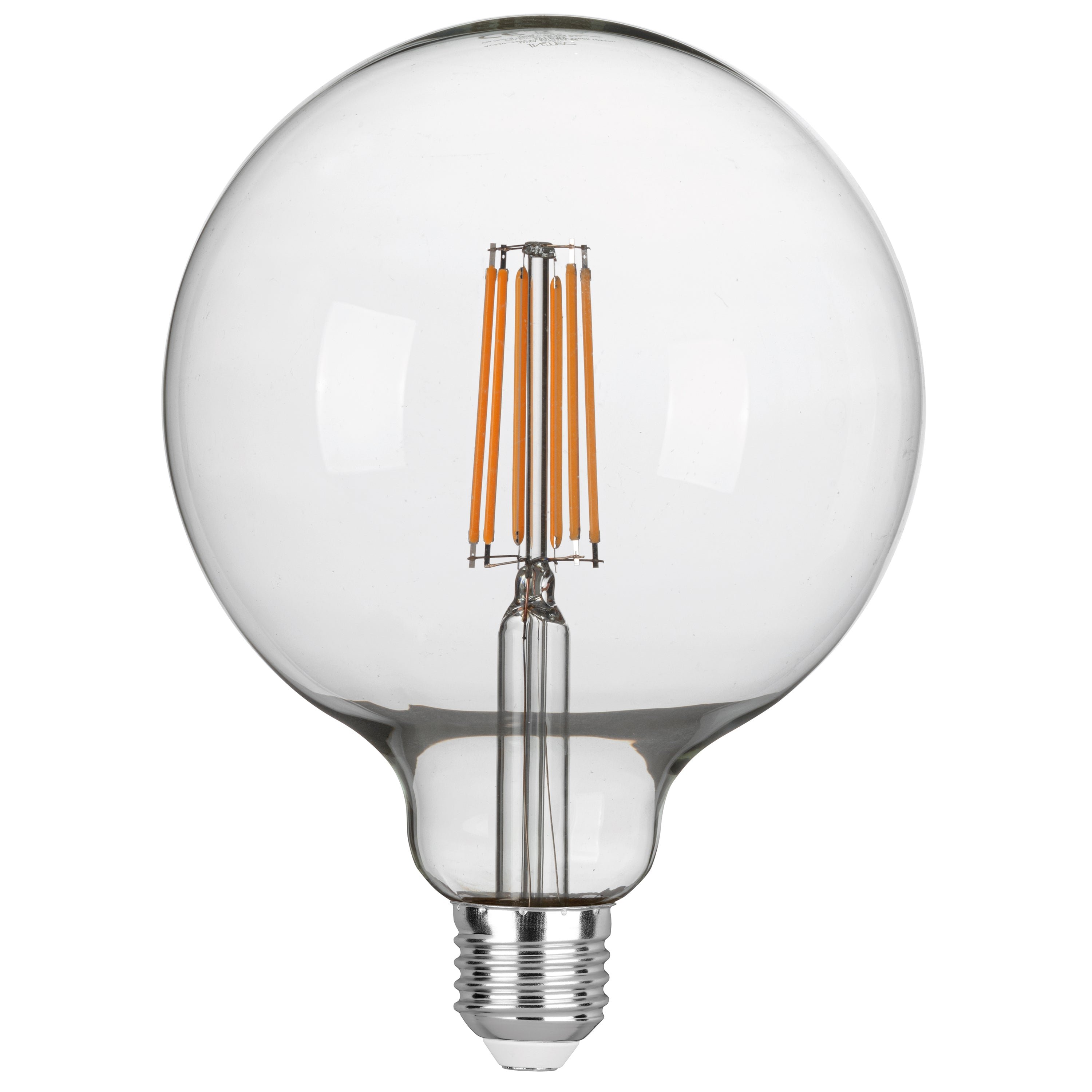 FAN LUXA-E27G125-8F Žárovka LED LUXA, G125 E27 8W 1055LM 6500K - FANEUROPE
