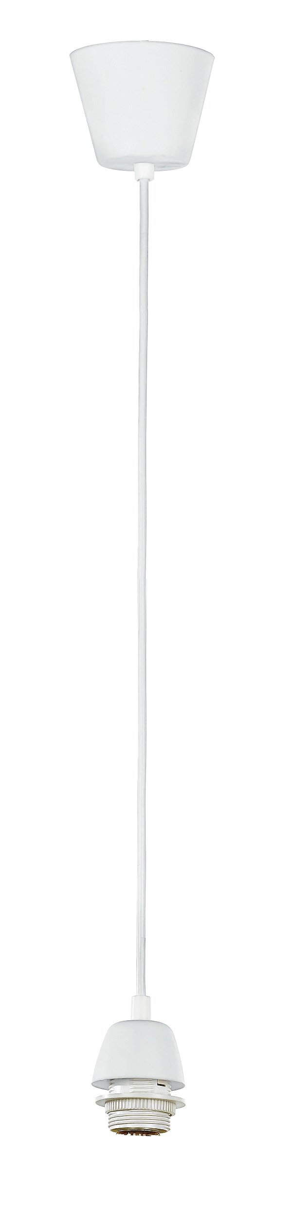 FAN MT3202020 Závěsné svítidlo PENDEL bílá E27 9,5x9,5x80 cm - FANEUROPE