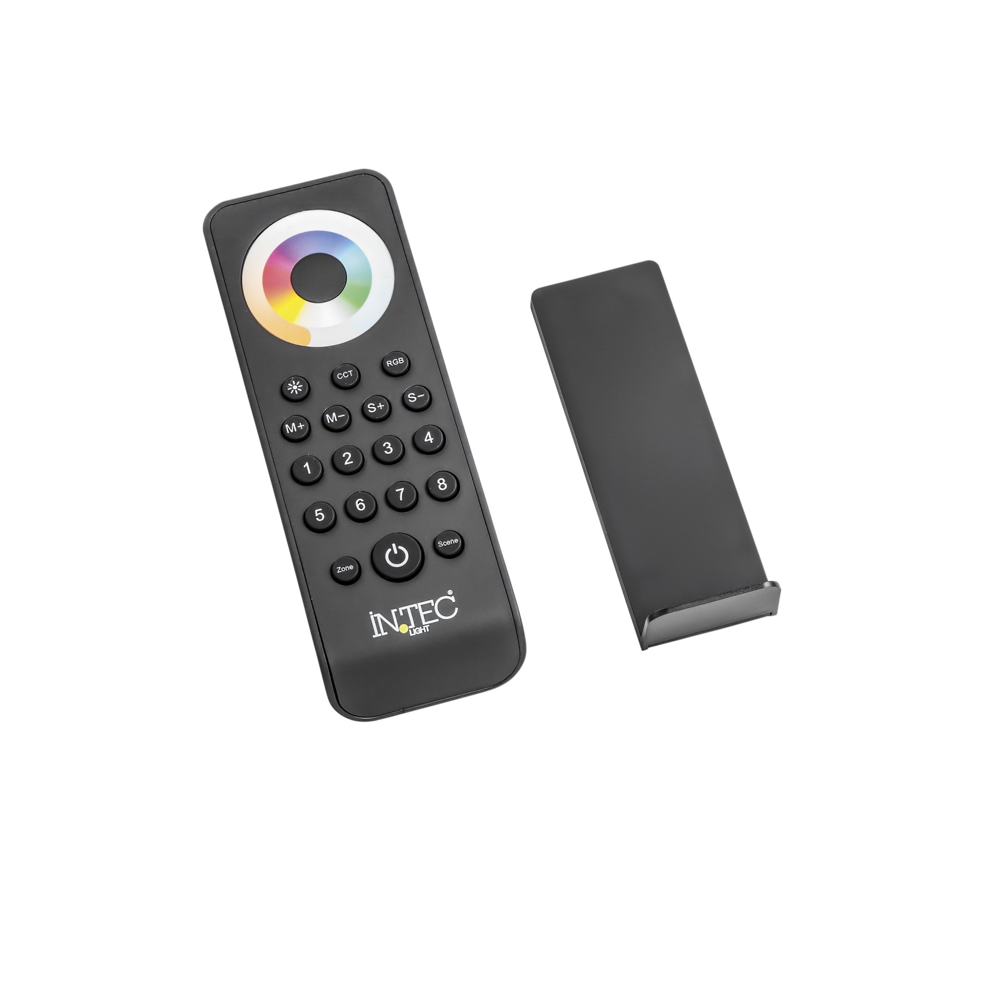FAN RF-COM-5CH-8ZN Dálkové ovládání RF 2,4 GHz RGB/RGBW/RGB+CCT 8 zón, baterie CR2032 - FANEUROPE