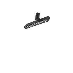 Lineární LED lampa Shift 6 V (černá) 12 W, 3000 K, 219 x 31 x 93 mm - FANEUROPE Obrázek pro produkt Lineární LED lampa Shift 6 V (černá) 12 W, 3000 K, 219 x 31 x 93 mm - FANEUROPE