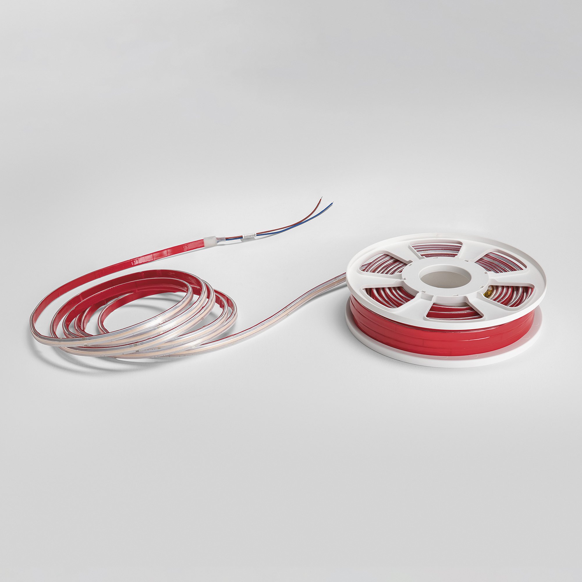 FAN STRIP220V-COB-8C LED pásek COB 220 V 8 W, 780 lm, 3000 K, IP54, CRI > 80, délka 20 m, šířka 0,8 cm - FANEUROPE