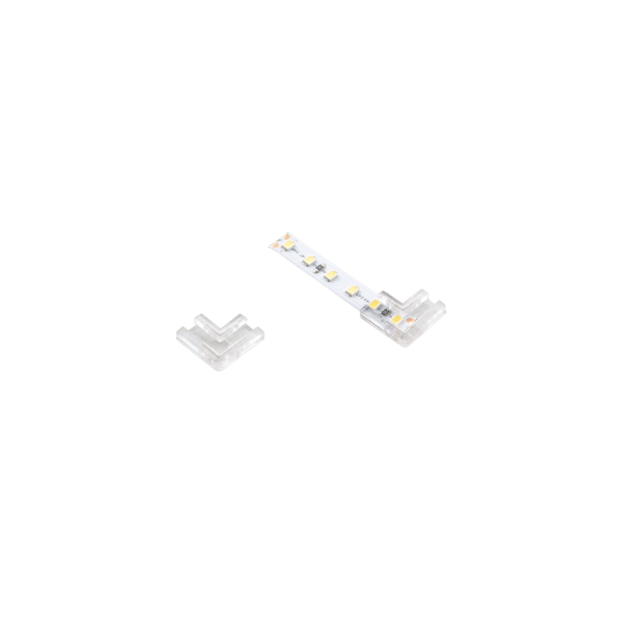 FAN STRIP24V-10-L-CONN Příslušenství LED pásek spojka průhledná (1 pc) pro STRIP 24 V 10x10x10 mm - FANEUROPE