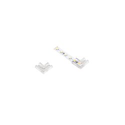 Obrázek pro produkt Příslušenství LED pásek spojka průhledná (1 pc) pro STRIP 24 V 10x10x10 mm - FANEUROPE