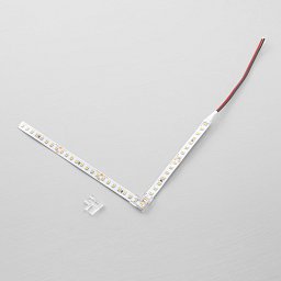 Obrázek pro produkt Příslušenství LED pásek spojka ANGOLARE průhledná (1 pc) pro STRIP 24 V 8x8x8 mm - FANEUROPE