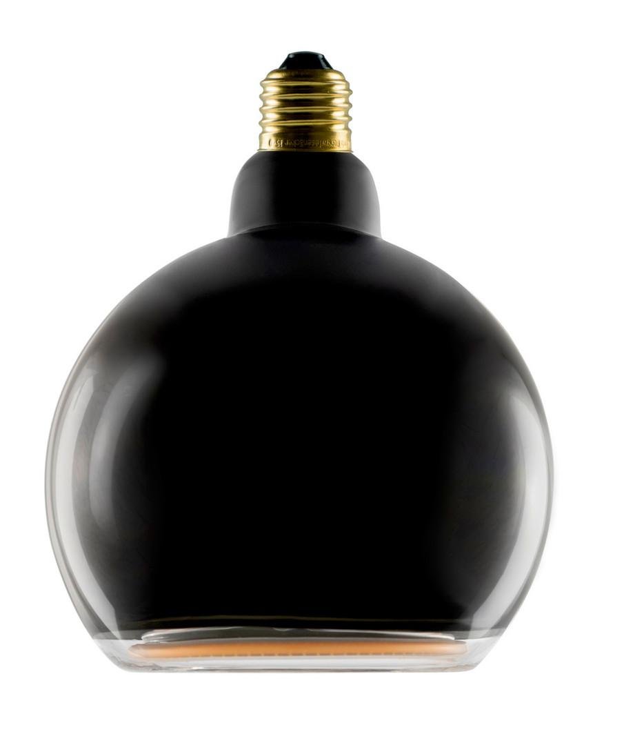 IMPR 180742 Dekorativní žárovka LED BLACK MOON 150 DIM E27 4W 2200K černá - LIGHT IMPRESSIONS