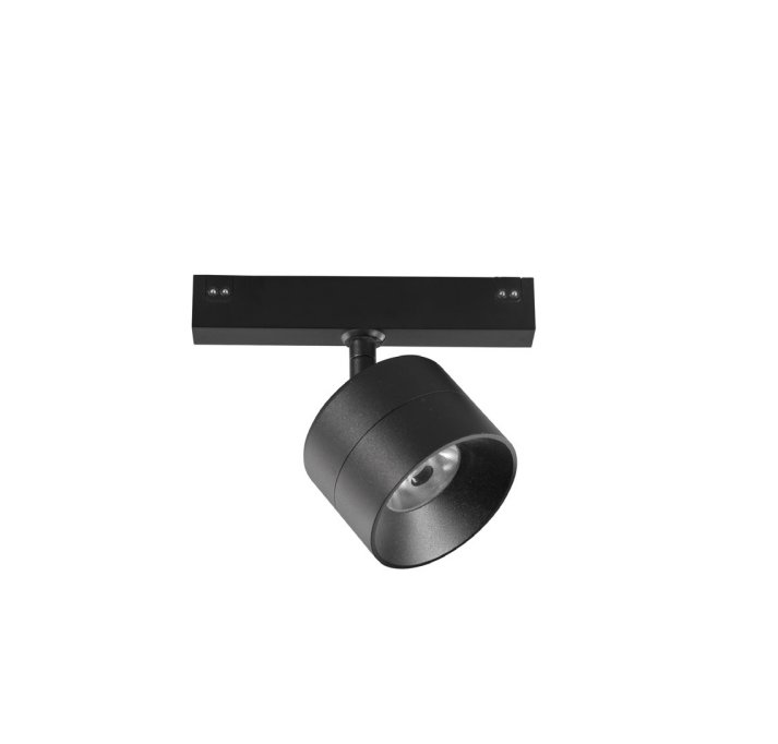 FAN DAVINCI-SHOT-B-10C Systém 48 V - reflektor Davinci Shot, černý, LED, 10 W, 980 lm, 3000 K, 16,1 x 13,5 x 6 cm - FANEUROPE