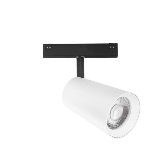 FAN DAVINCI-TEMA-W-30C Systém 48 V - reflektor Davinci Tema, bílý, LED, 30 W, 3210 lm, 3000 K, 16,1 x 19,7 x 10 cm - FANEUROPE