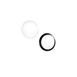 Obrázek pro produkt Stropní svítidlo Alyce černá, plast anti‑UV, protipožární, prostor pro senzor (není součást), IP65, pr. 300 x 91 mm, 1xE27 - FANEUROPE