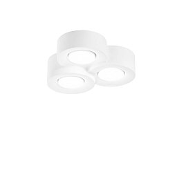 Obrázek pro produkt Stropní svítidlo Athen kruhové, bílé, 3 x GX53, 26 x 7,3 cm - FANEUROPE