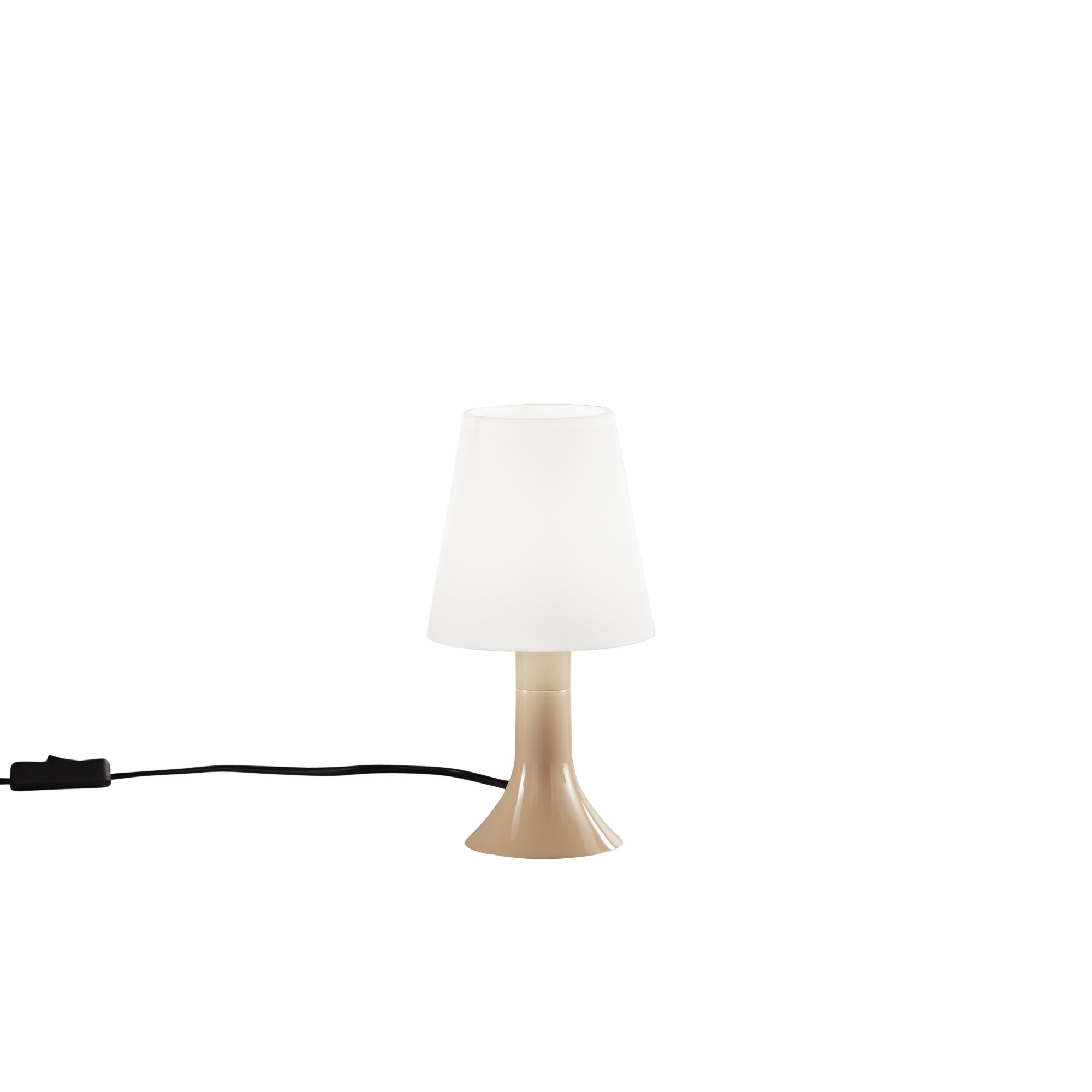 FAN I-BINGO-L-FNG Stolní lampa Lumetto Bingo, fango, 1 x E14, 13 x 24,5 cm - FANEUROPE