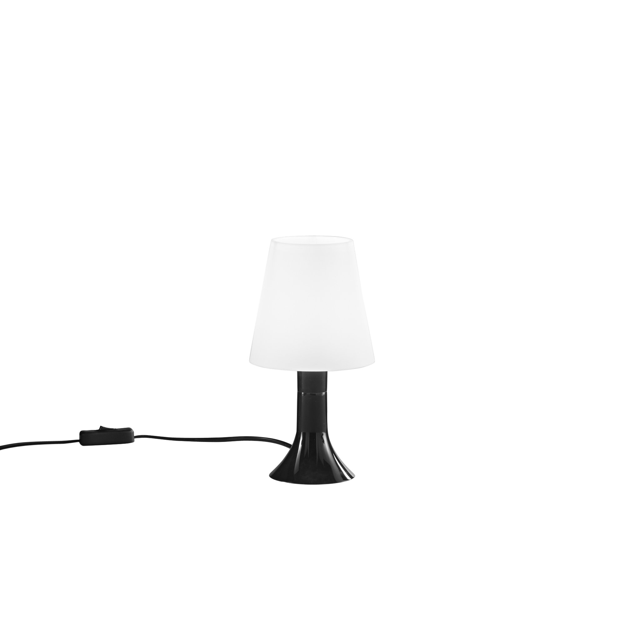 FAN I-BINGO-L-NER Stolní lampa Lumetto Bingo, černá, 1 x E14, 13 x 24,5 cm - FANEUROPE