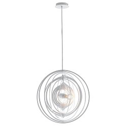 Obrázek pro produkt Závěsné svítidlo Club, bílé, 1 x E27, 50 x 120 cm - FANEUROPE
