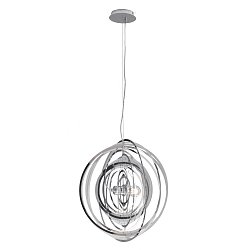 Obrázek pro produkt Závěsné svítidlo Club, chrom, 1 x E27, 50 x 120 cm - FANEUROPE