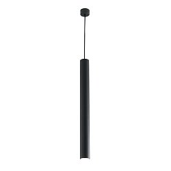 Obrázek pro produkt Závěsné svítidlo Fluke, kruhové, černé, 1 x GU10, 5,5 x 6 x 200 cm - FANEUROPE