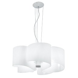 Obrázek pro produkt Závěsné svítidlo Imagine, bílé, 5 x E27, 63 x 120 cm - FANEUROPE