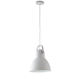 Obrázek pro produkt Závěsné svítidlo Legend, bílé/niklové, 1 x E27, 31,5 x 184 cm - FANEUROPE