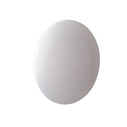 Obrázek pro produkt Koupelnové stropní LED svítidlo Moon kruhové, bílé, 24 W, 2460 lm, RGBW stmívatelné, Wi‑Fi, IP44, 38,5 x 10 cm - FANEUROPE