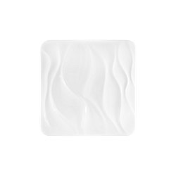 Obrázek pro produkt Stropní LED svítidlo WAVE bílá, 40 W, 3900 lm, CCT, stmívatelné, Wi‑Fi dálk. ovladač, 53 x 9 x 53 cm - FANEUROPE