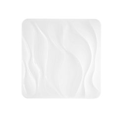 Obrázek pro produkt Stropní LED svítidlo WAVE bílá, 66 W, 6540 lm, CCT, stmívatelné, Wi‑Fi dálk. ovladač, 64 x10 x 64 cm - FANEUROPE