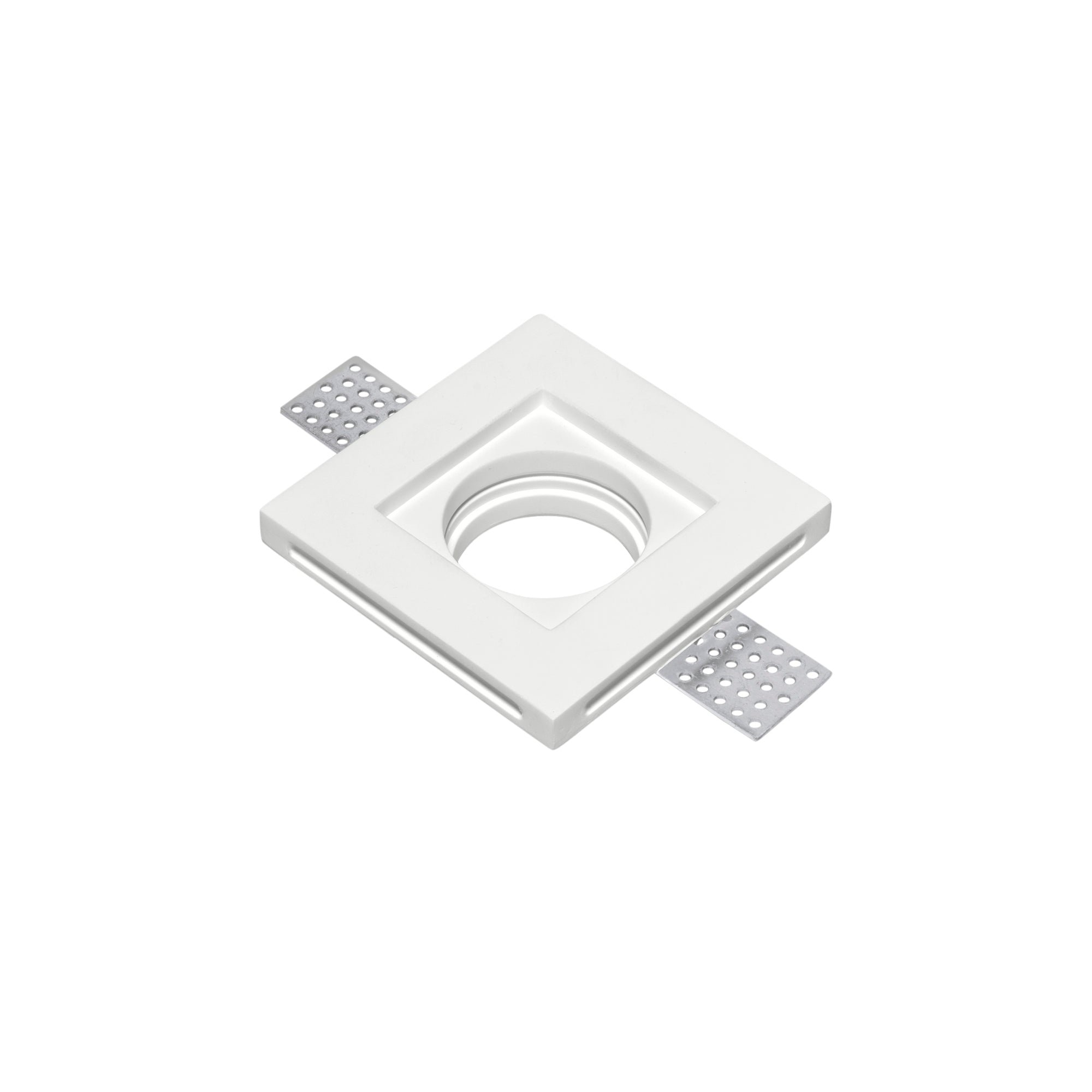 FAN INC-SPIRIT-Q1 Zápustné svítidlo SPIRIT, hranaté, sádra, bílá, 35 W, 10 x 3 cm - FANEUROPE