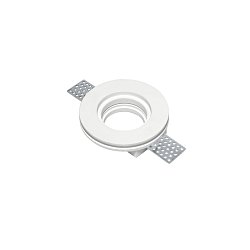 Obrázek pro produkt Zápustné svítidlo SPIRIT, kulaté, sádra, bílé, 35 W, 10 x 3 cm - FANEUROPE