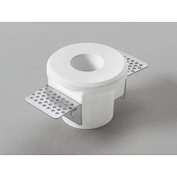 Obrázek pro produkt Zápustné svítidlo STARRY, kulaté, sádra, bílá, 7 cm - FANEUROPE